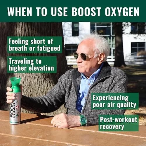 Boost Oxygen Pocket Size Natural 3L Canister | Portable Respiratory Support for Active Lifestyles thumbnail 6