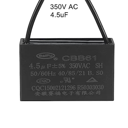 uxcell 350V 2pcs | Metallized Polypropylene Fan Capacitor 4.5uF for Ceiling Fans & Motors thumbnail 4