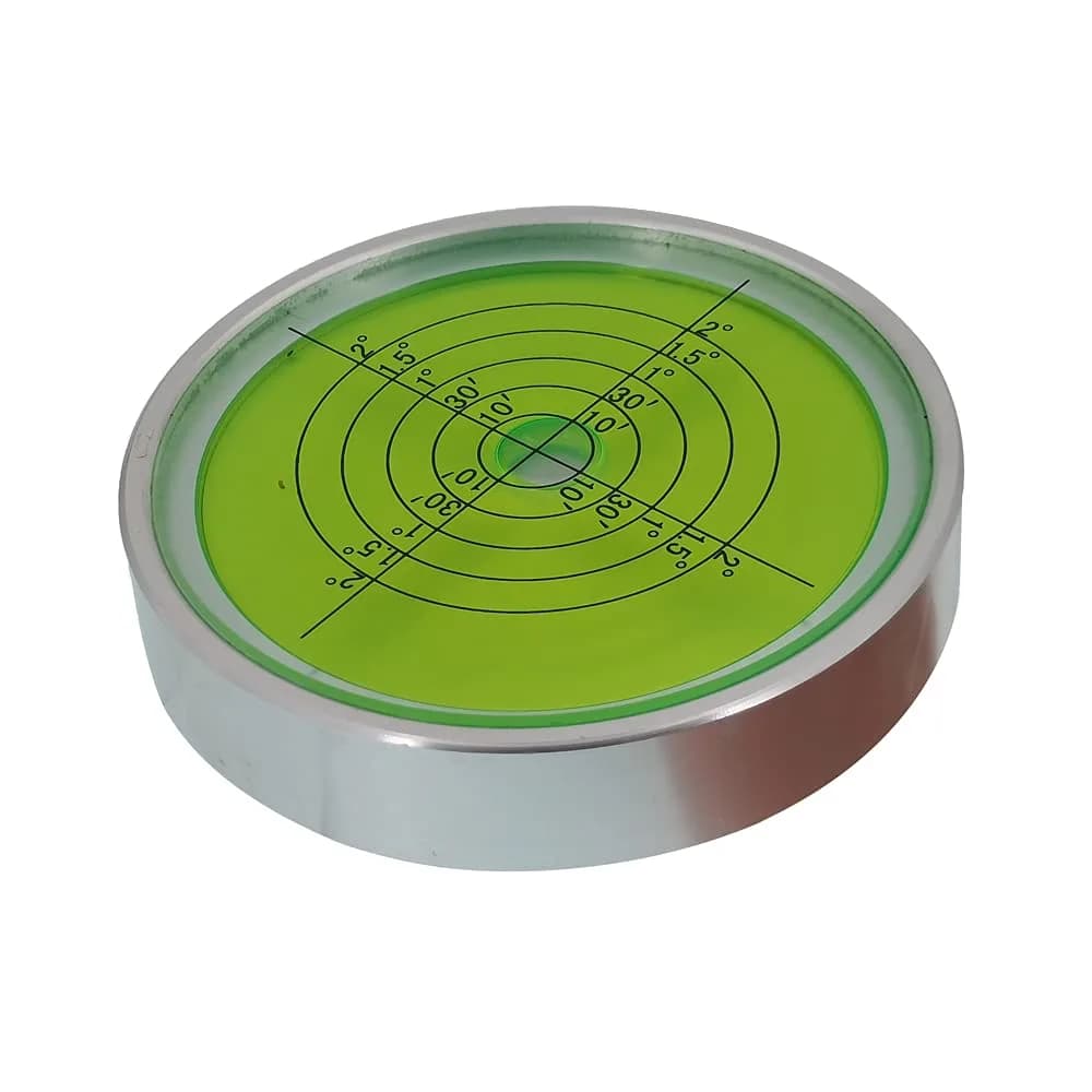 XMLEI Round Spirit Level 74mm (2.91 inches) | High Precision Horizontal Bubble Instrument