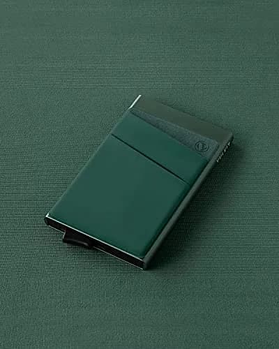VULKIT Pop Up Card Holder Wallet with Money Pocket 5-9 Cards | RFID Blocking Slim Metal Bank Card Case thumbnail 5