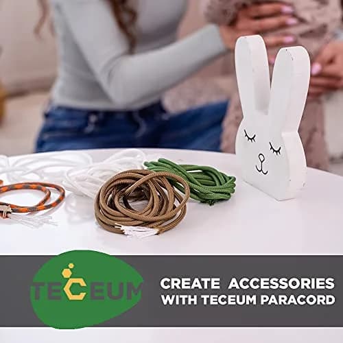 TECEUM Type III 550 Paracord Rope 30.5 m (100 ft) Green | MIL-SPEC Tactical Survival Utility Cord thumbnail 7