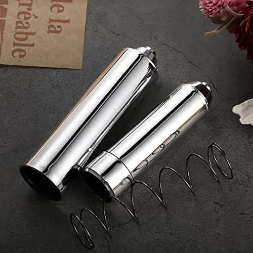 Shappy Silver 4 Pcs Toilet Paper Holder Replacement Rods | Universal Spring Loaded Plastic Retractable Holder Insert thumbnail 5