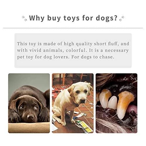 WishLotus Octopus Dog Chew Toy, No Stuffing Plush Dog Squeaky Toy with Crinkle Paper in Legs, Corduroy Interactive Dogs Play Teething Toys for Small, Medium Dogs (Orange) thumbnail 8