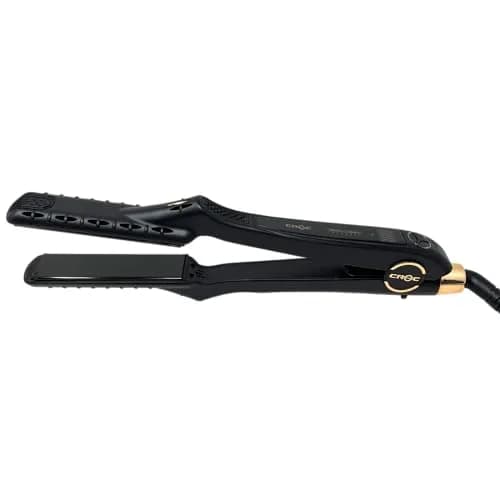 CROC Masters Infrared Hair Straightener Flat Iron 1.5 Inch | Salon-Grade Titanium Ceramic Plates, Infrared Power, Dual Voltage thumbnail 2