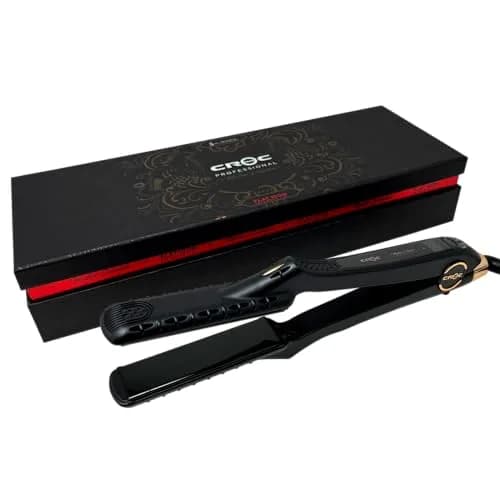 CROC Masters Infrared Hair Straightener Flat Iron 1.5 Inch | Salon-Grade Titanium Ceramic Plates, Infrared Power, Dual Voltage thumbnail 4