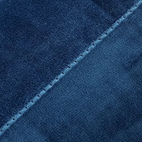 NiNi ALL Blue Velvet Throw Pillow Covers 18x18 | Elegant Decor for Couch & Bed thumbnail 5