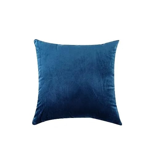 NiNi ALL Blue Velvet Throw Pillow Covers 18x18 | Elegant Decor for Couch & Bed thumbnail 7
