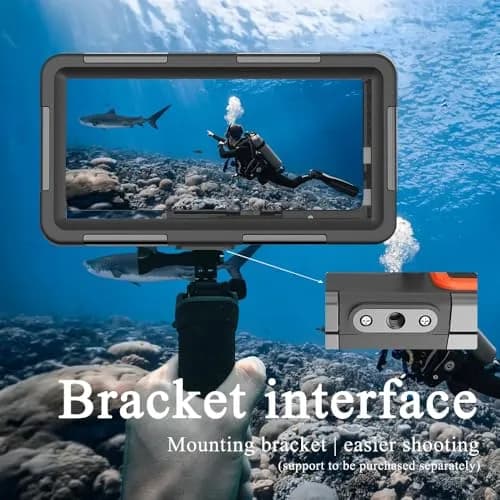 YNVYFI 2026 Underwater Snorkeling Diving Phone Case for Phone 17/16/15/14/13/12Pro Max/Galaxy S26/S25/S24/S23 | Waterproof Dive Case thumbnail 5