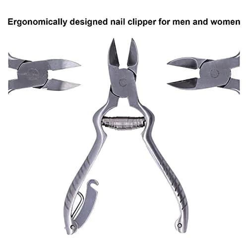 Sonew Heavy Duty Toenail Clippers for Thick & Ingrown Nails | 1 cm (0.4 in) thumbnail 4