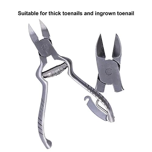 Sonew Heavy Duty Toenail Clippers for Thick & Ingrown Nails | 1 cm (0.4 in) thumbnail 5