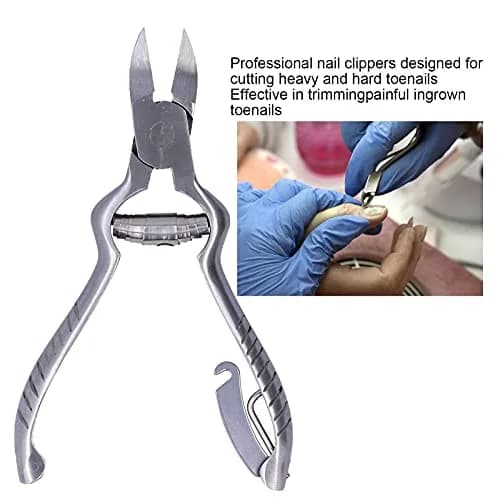Sonew Heavy Duty Toenail Clippers for Thick & Ingrown Nails | 1 cm (0.4 in) thumbnail 2