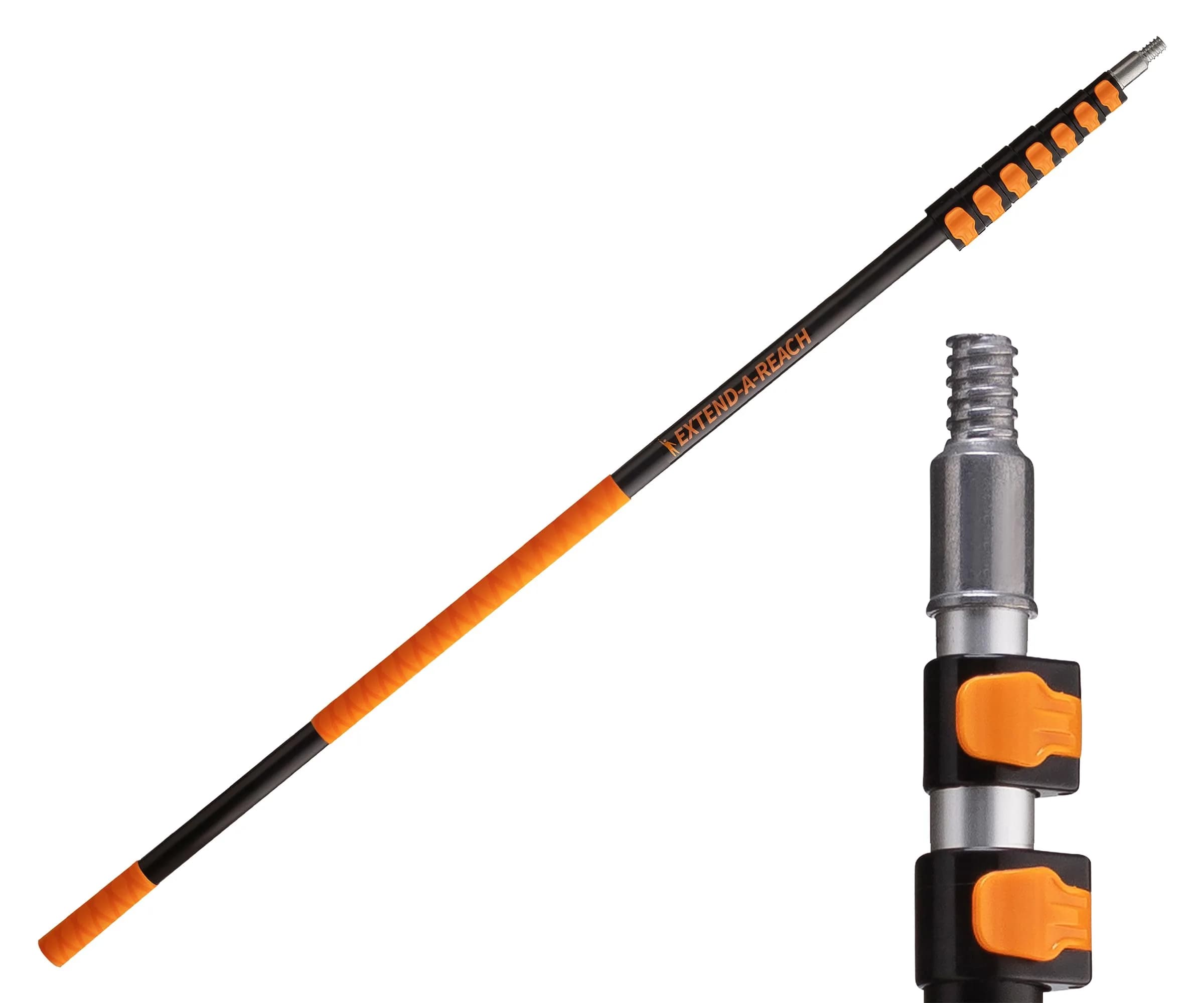 EXTEND-A-REACH 5-30 ft Telescoping Extension Pole | Multi-Purpose Aluminum Pole for Painting & Cleaning