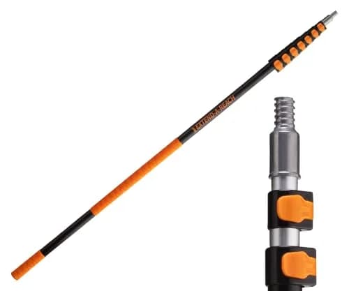 EXTEND-A-REACH 5-30 ft Telescoping Extension Pole | Multi-Purpose Aluminum Pole for Painting & Cleaning thumbnail 1