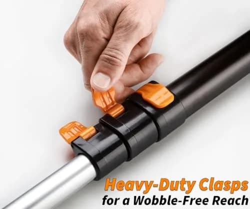 EXTEND-A-REACH 5-30 ft Telescoping Extension Pole | Multi-Purpose Aluminum Pole for Painting & Cleaning thumbnail 6