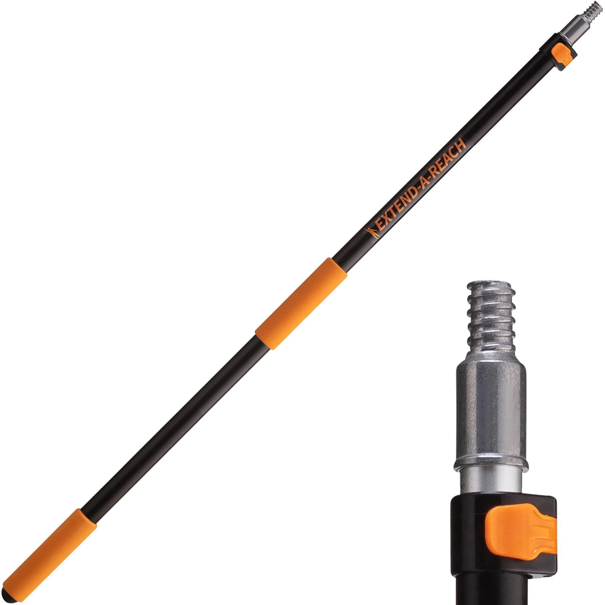 EXTEND-A-REACH 5-8 ft Long Telescopic Extension Pole | Aluminum Dust & Painting Tool, 8 ft