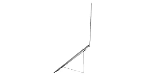 MAJEXTAND Invisible Laptop Stand, Stick-On 6-Level Riser for Mobile Work | Ultra-slim, 18-inch support, 6 height levels thumbnail 2