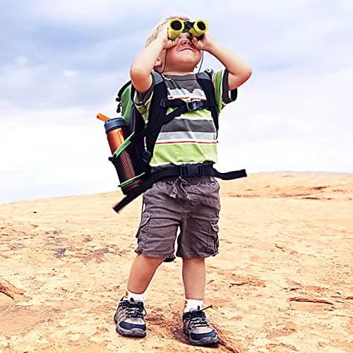 ESSENSON Kids Binoculars Yellow 4x30mm (150g) | Shockproof Outdoor Toy for Ages 3-12 thumbnail 6
