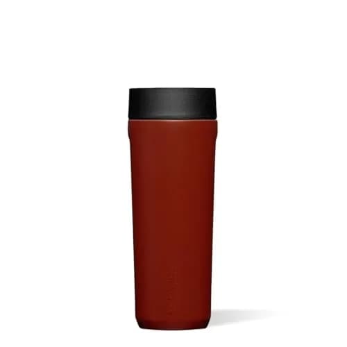 Corkcicle Commuter Cup 17 oz Travel Mug with 360° Sip Lid, Dragonfly | 591ml (17 oz) Triple-Insulated Stainless Steel Tumbler thumbnail 1