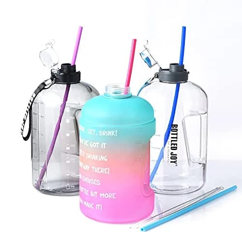 ALINK 15 inch Extra Long Reusable Silicone Straws | Flexible, BPA-Free, 4-Pack for Large Water Bottles & Jug thumbnail 6