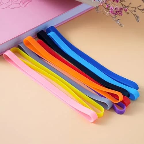 ZZJMCH Silicone Rubber Bands 12 Pack | Heat & UV Resistant, Reusable, 5.5 Inch thumbnail 3