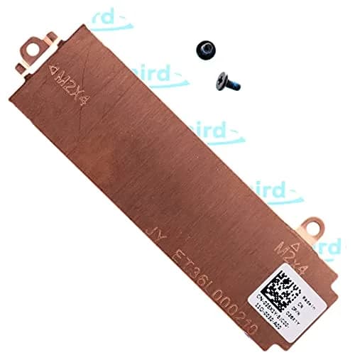 N\A Slot 2/Slot 1 M.2 2280 SSD Heatsink Cover Thermal Pad 29GT8 26X1Y for Dell G15 5510 thumbnail 2