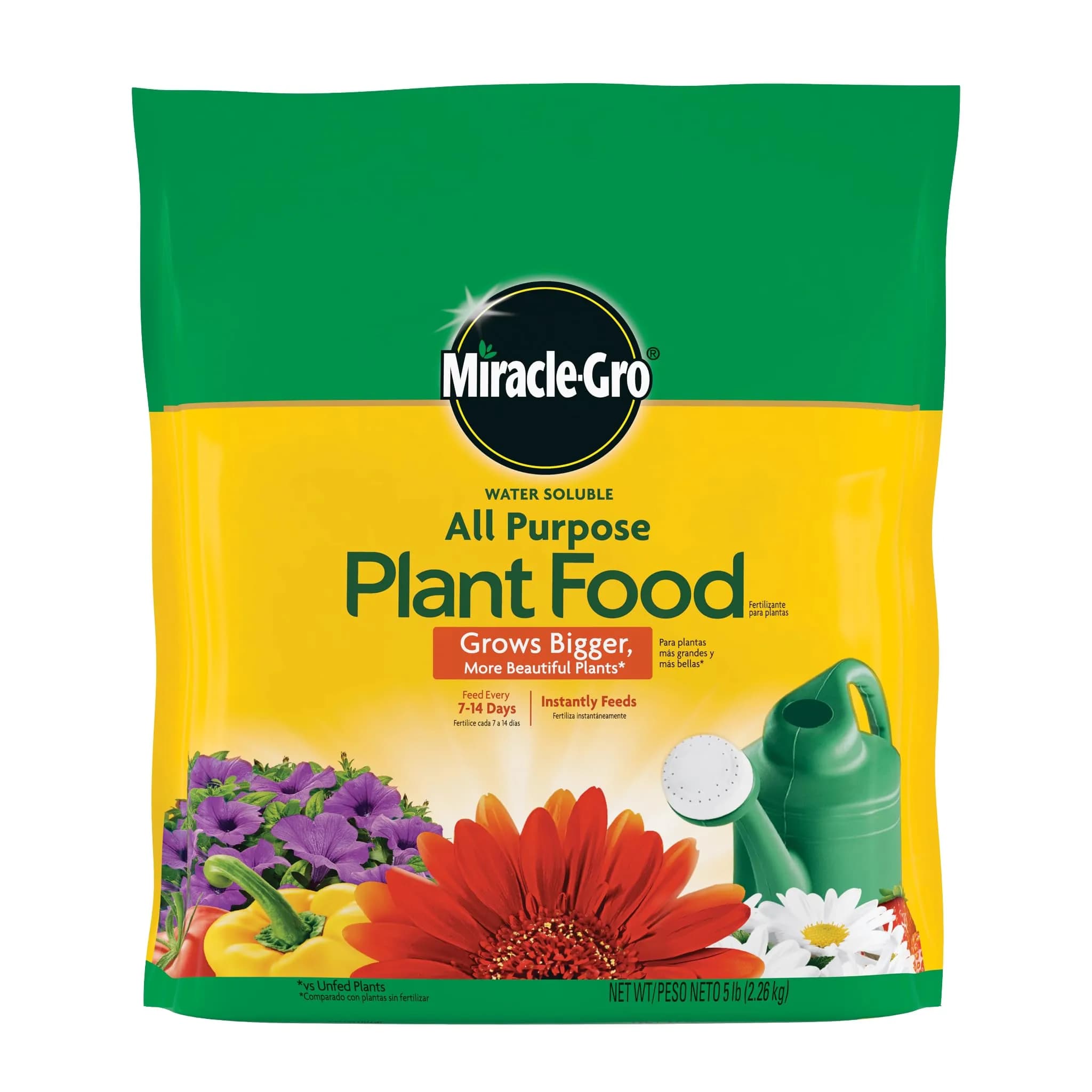 Miracle-Gro Water Soluble All Purpose Plant Food 2.27 kg (5 lb) | Feeds All Plants Instantly - main product image
