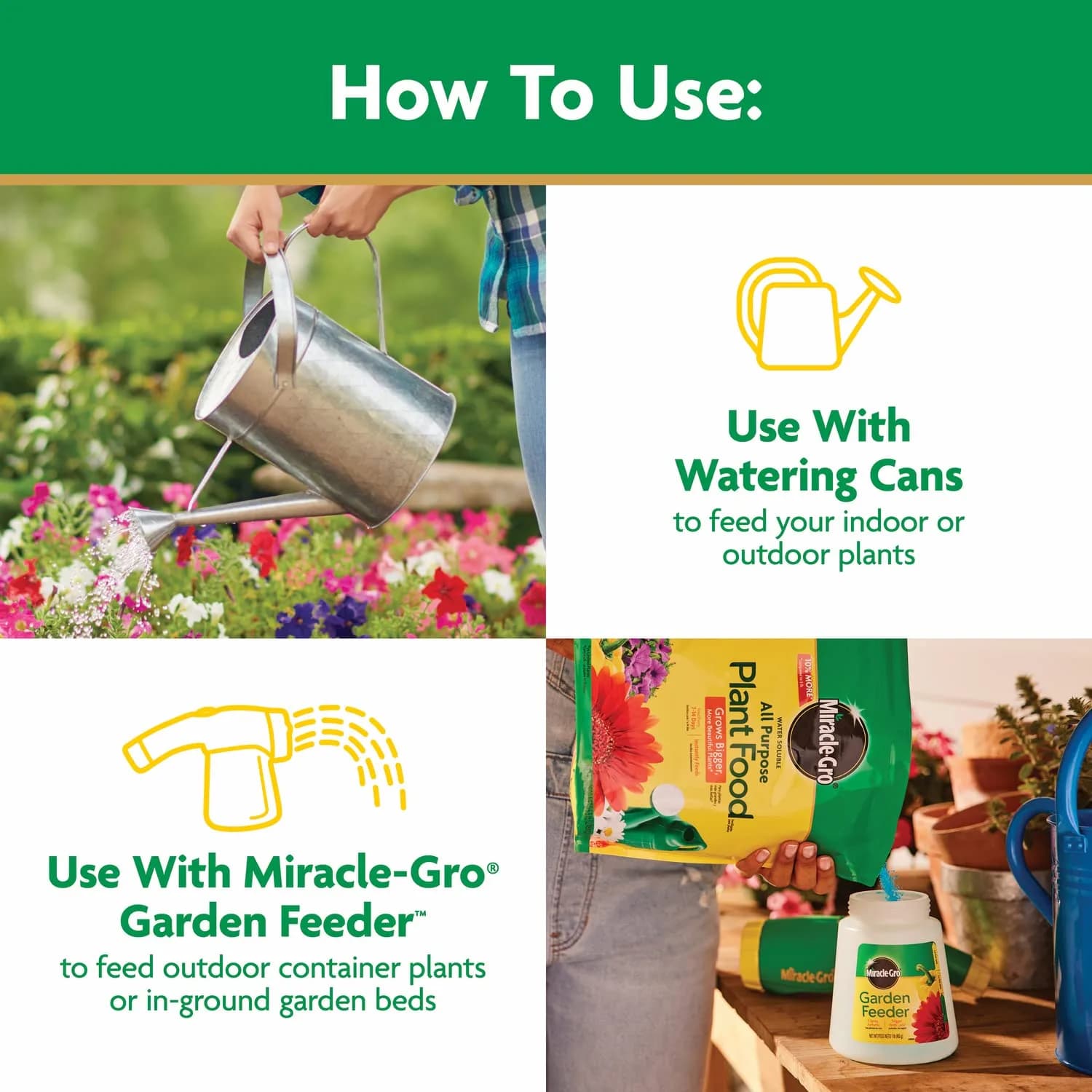Miracle-Gro Water Soluble All Purpose Plant Food 5.5 lb (2.49 kg) | Feeds All Plants Instantly - view 7