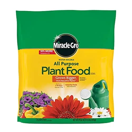 Miracle-Gro Water Soluble All Purpose Plant Food 5.5 lb (2.49 kg) | Feeds All Plants Instantly thumbnail 1