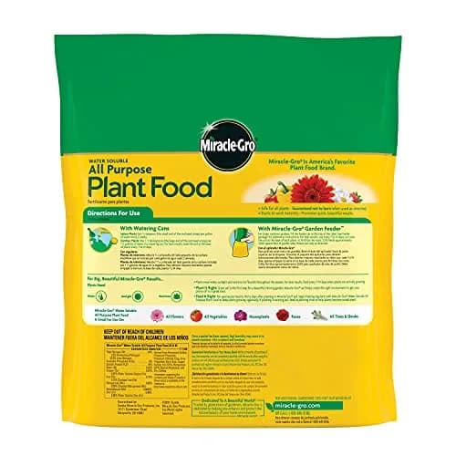 Miracle-Gro Water Soluble All Purpose Plant Food 5.5 lb (2.49 kg) | Feeds All Plants Instantly thumbnail 2