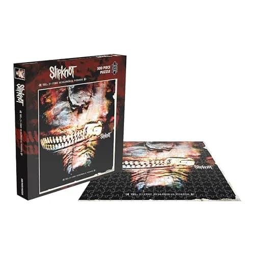 RockSaws Slipknot Vol 3: The Subliminal Verses 500 Piece Jigsaw Puzzle | Music & Heavy Metal Art thumbnail 3