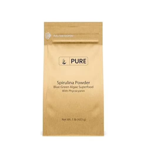 PURE ORIGINAL INGREDIENTS Spirulina Powder 1 Lb | Pure, Organic & Filler-Free Supplement for Adults thumbnail 1