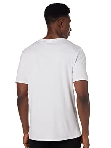 KARL LAGERFELD Men's Karl Character Headphones Shirt, White, L | Reflective Graphic, Cotton, Casual Wear thumbnail 3