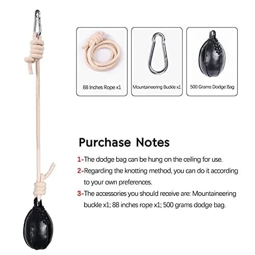 INNOLIFE Boxing Slip Bag Small | Reflex & MMA Training Speed Ball thumbnail 4