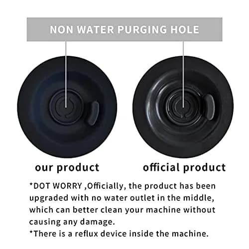 USEAMIE Espresso Backflush Cleaning Disc for Breville Espresso Machines 54mm | Compatible with Tablets, Reusable Silicone, 2 Pack thumbnail 3