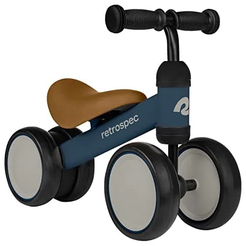 Retrospec Cricket Baby Balance Bike 4-Wheel Ride-On Toy for 12-24 Months | First Toddler Bike & Gift thumbnail 1
