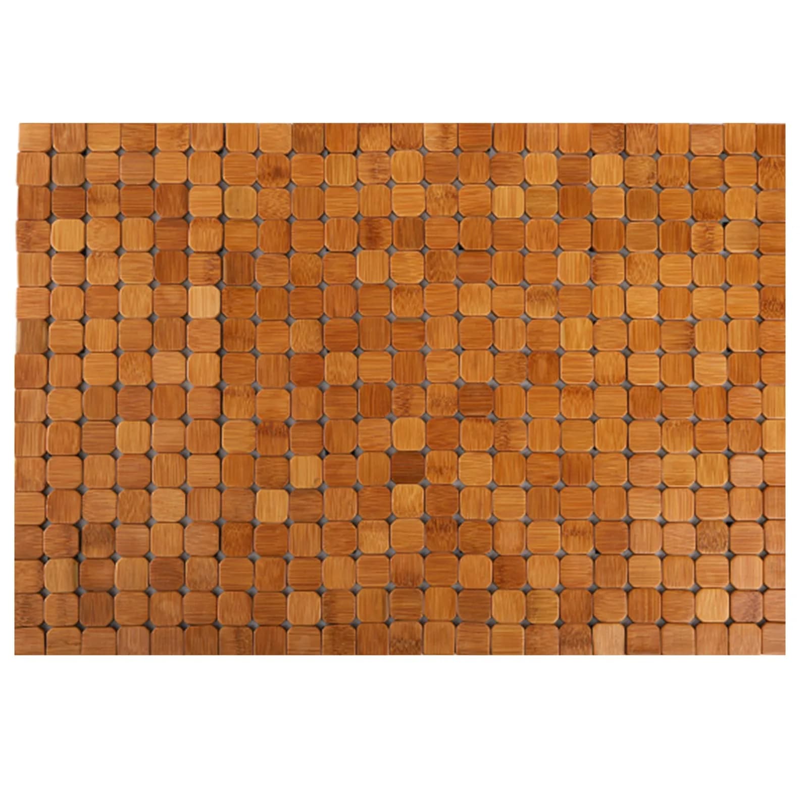 Dicunoy Bamboo Bath Mat 59.94cm x 40.64cm (23.6" L x 16" W) | Non-Slip & Quick-Dry for Bathrooms - main product image