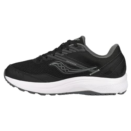 Saucony Women's Cohesion 15 Running Shoe, Black/Meadow, 10.5 | Versatile Cushioning for Runners thumbnail 4