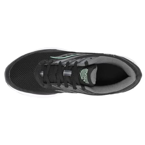 Saucony Women's Cohesion 15 Running Shoe, Black/Meadow, 10.5 | Versatile Cushioning for Runners thumbnail 5