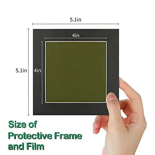 metisinno Magnetic Field Viewing Film 10.16cm x 10.16cm (4"x4") | Visualise Magnetic Flux Patterns thumbnail 4