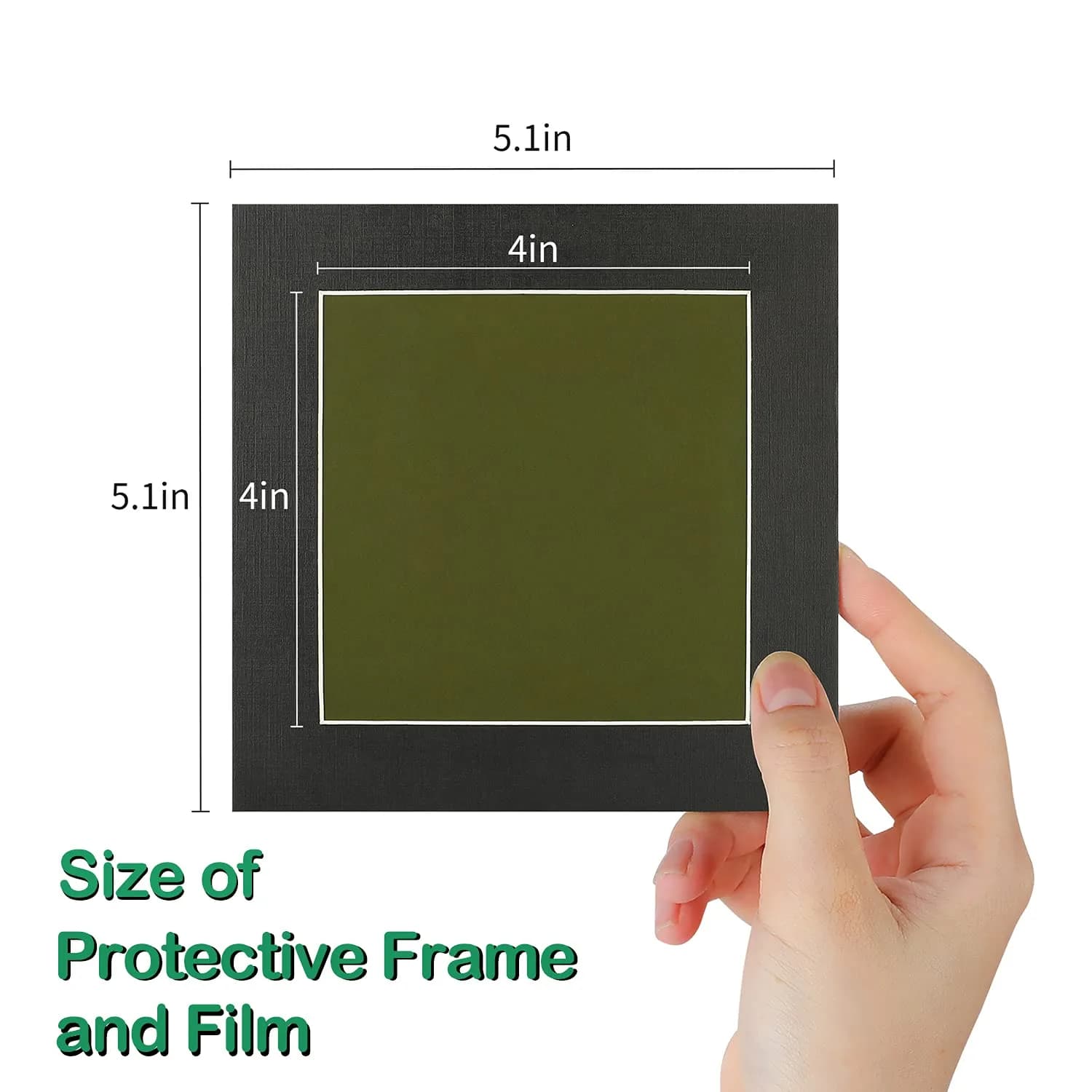 metisinno Magnetic Field Viewing Film 10.16cm x 10.16cm (4"x4") | Visualise Magnetic Flux Patterns - view 4