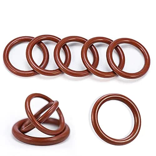 BUSY-CORNER 185 Pieces FKM O-Ring Kit with 18 AS-568 Sizes, 2.57mm-20.22mm ID, 1.78mm-3.53mm Thickness | High-Temp & Chemical Resistant Seals thumbnail 5