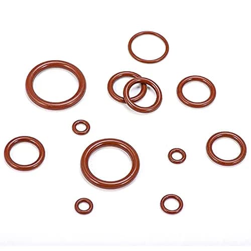 BUSY-CORNER 185 Pieces FKM O-Ring Kit with 18 AS-568 Sizes, 2.57mm-20.22mm ID, 1.78mm-3.53mm Thickness | High-Temp & Chemical Resistant Seals thumbnail 6