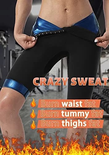 QZSH Women's Sauna Pants with Adjustable Hooks & M-Shaped Hip Lift - Medium thumbnail 2