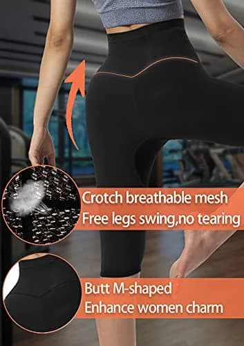 QZSH Women's Sauna Pants with Adjustable Hooks & M-Shaped Hip Lift - Medium thumbnail 3