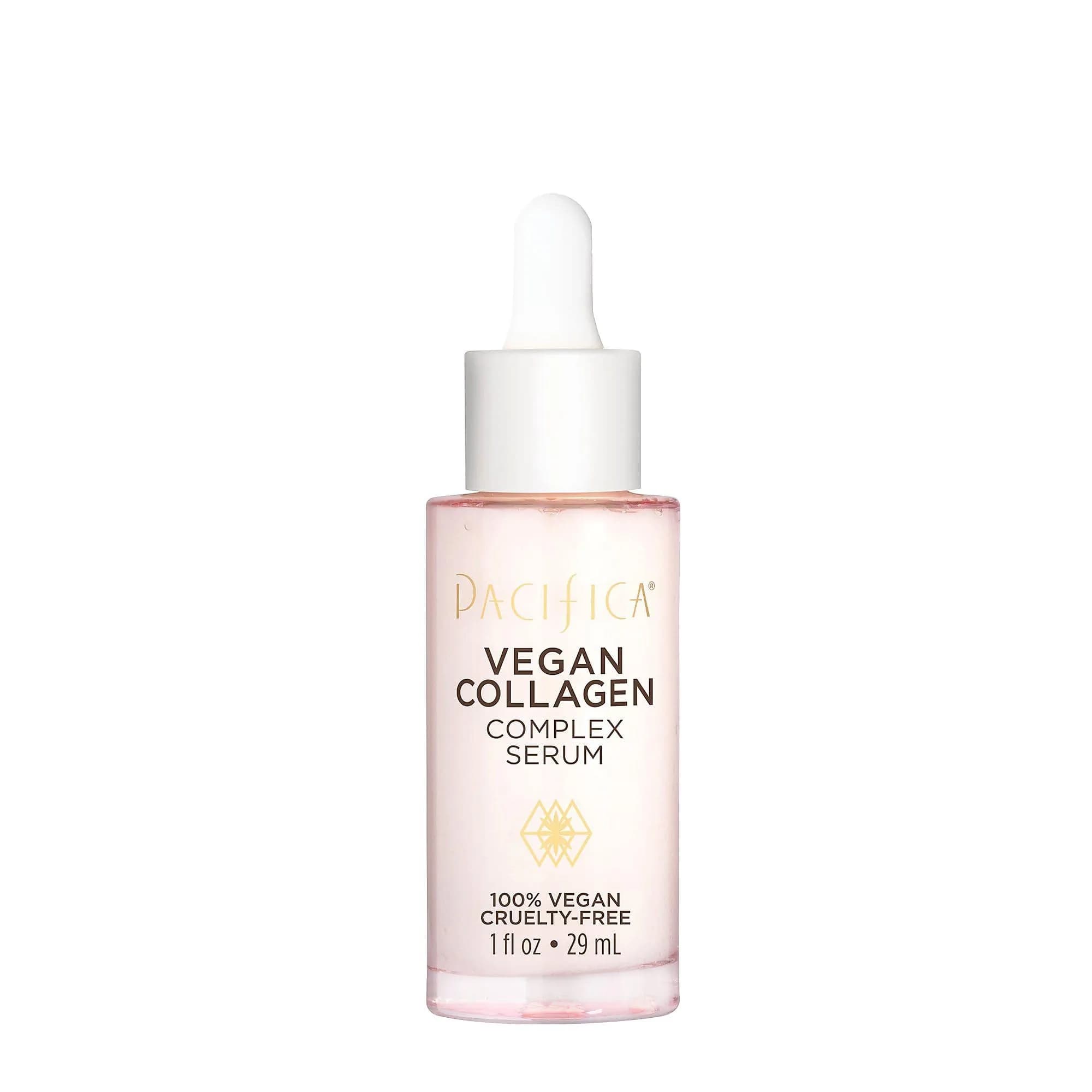 Pacifica Vegan Collagen Complex Face Serum 1 Fl Oz | Hydrating & Anti-Aging with Hyaluronic Acid — Vegan Collagen Complex