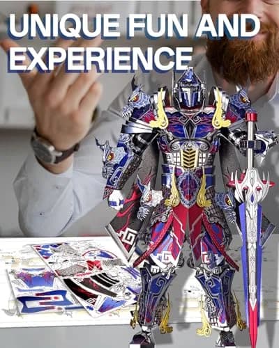 Piececool The Titan 3D Metal Puzzle Model Kit 157 Pcs | Educational STEM Building Toy thumbnail 6