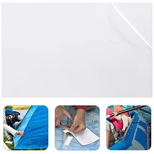 Syhood Vinyl Pool Patch 2.8 ft x 4.1 ft | Waterproof PVC Repair Kit for Pools & Inflatable Items thumbnail 1
