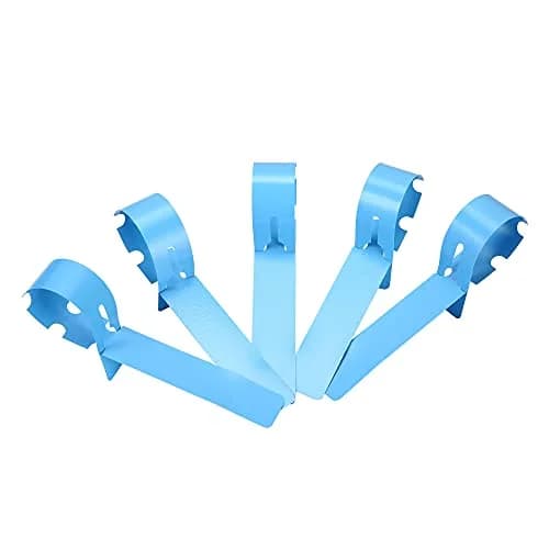 MIHEY Blue 200 Pcs Hanging Plant Tags with Marker Pen 2cm x 20cm (0.79 inch x 7.87 inch) | Durable UV-Resistant Waterproof Labels thumbnail 5