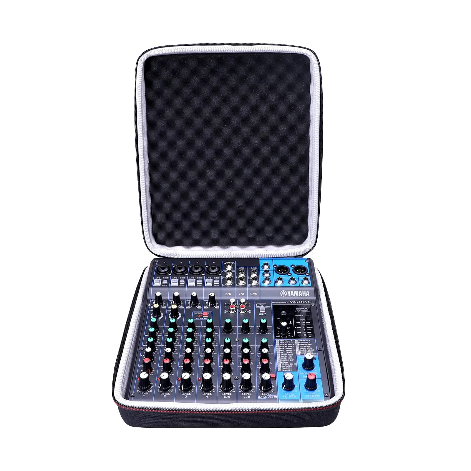 L LTGEM EVA Hard Case for Yamaha MG10XU or MG10 or MG06 | Travel Protective Mixer Bag