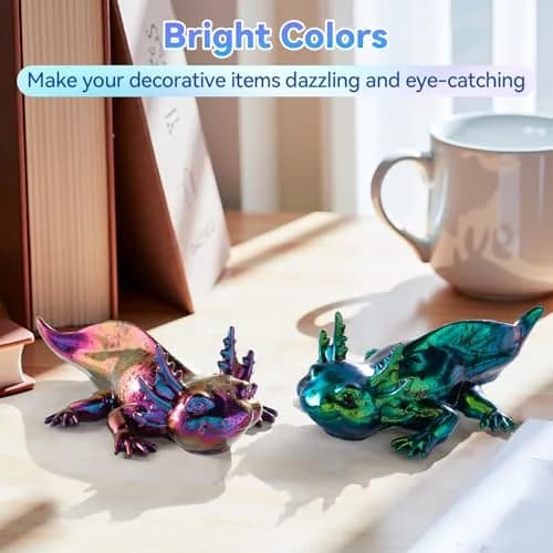 LET'S RESIN Chameleon Flakes Resin Supplies | Intense Color Shift, 5 Colors, 0.5g Each thumbnail 3